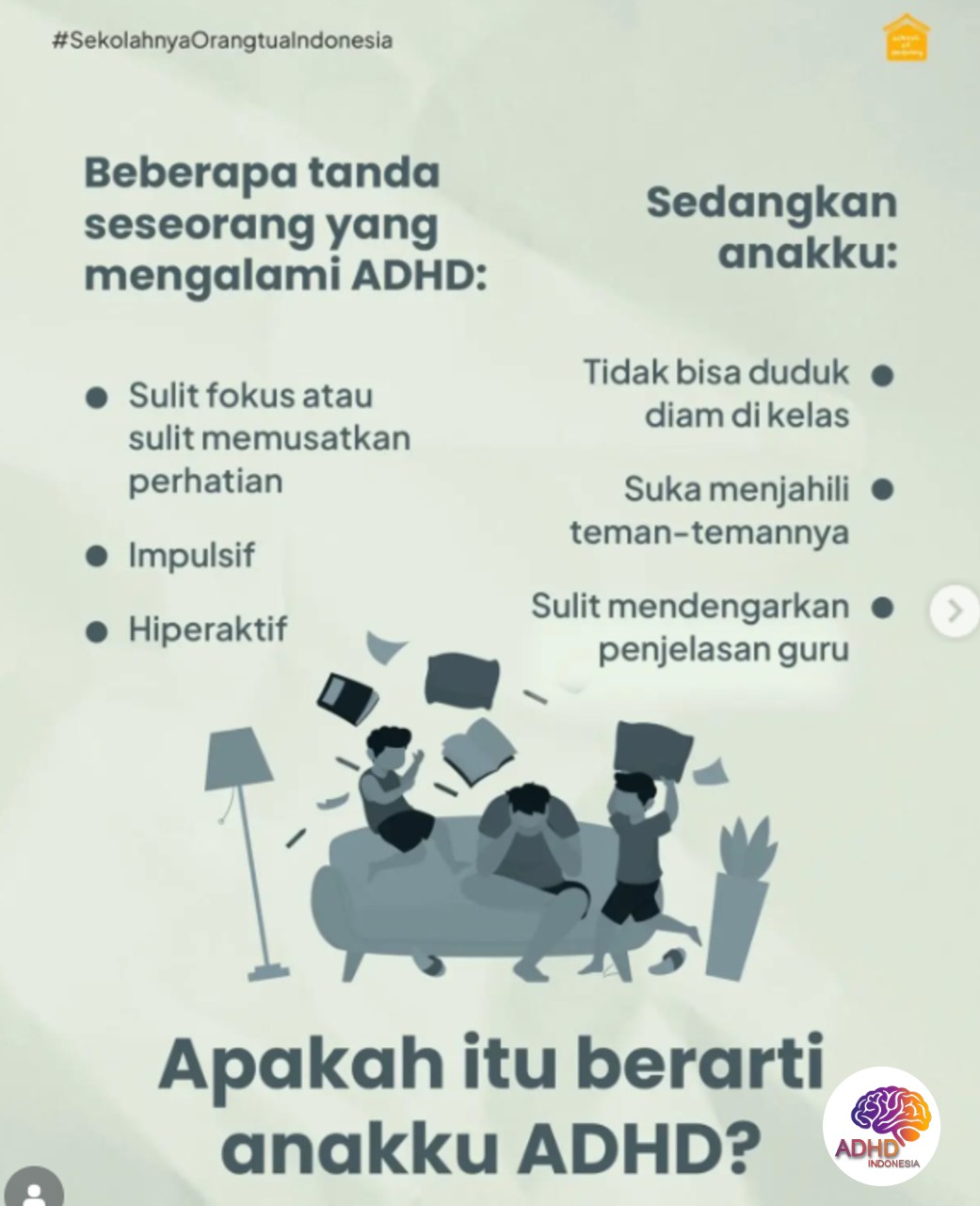 Ciri dan Gejala ADHD pada Anak Usia Dini di Kabupaten Kepulauan Sangihe