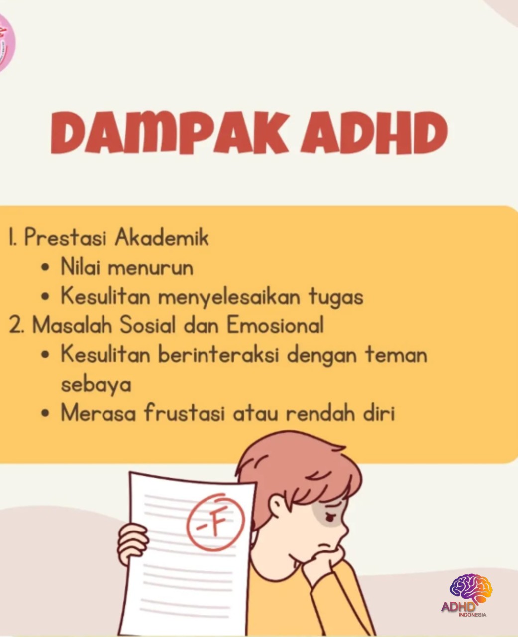 Dampak ADHD terhadap Proses Belajar Anak di Kabupaten Kepulauan Sangihe
