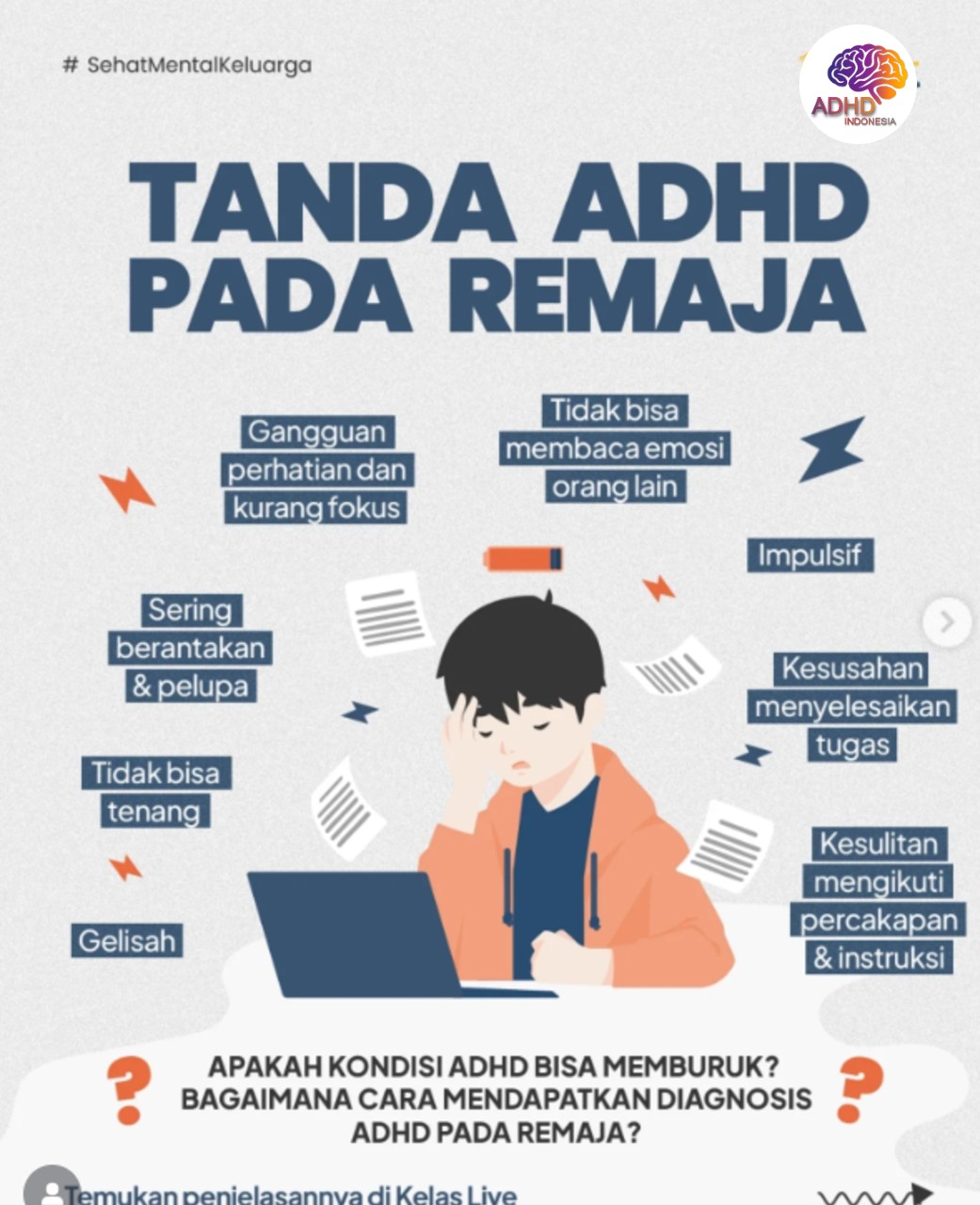 Screening ADHD Non-Diagnostik: Edukasi Awal bagi Orang Tua di Kabupaten Kepulauan Sangihe